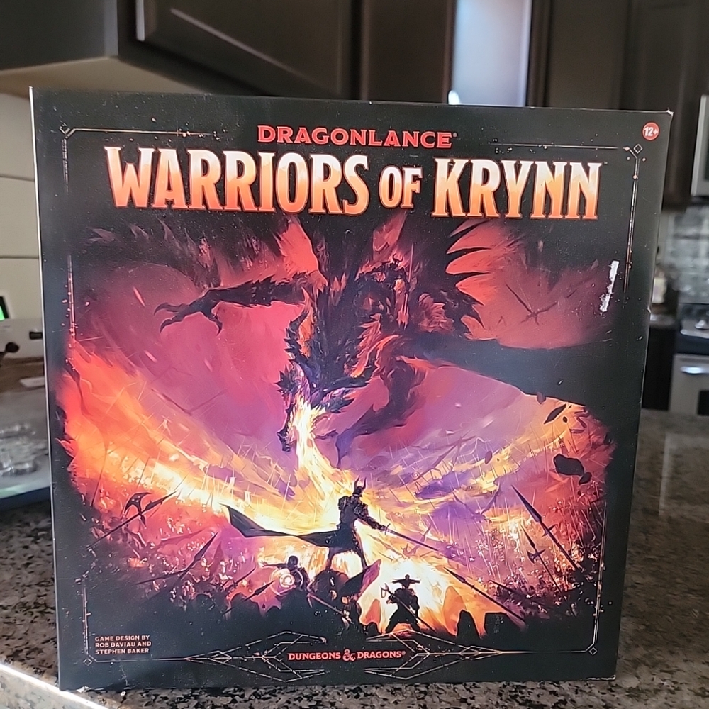 D&D Dragonlance - Warriors of Krynn Board Game - Brand New Sealed